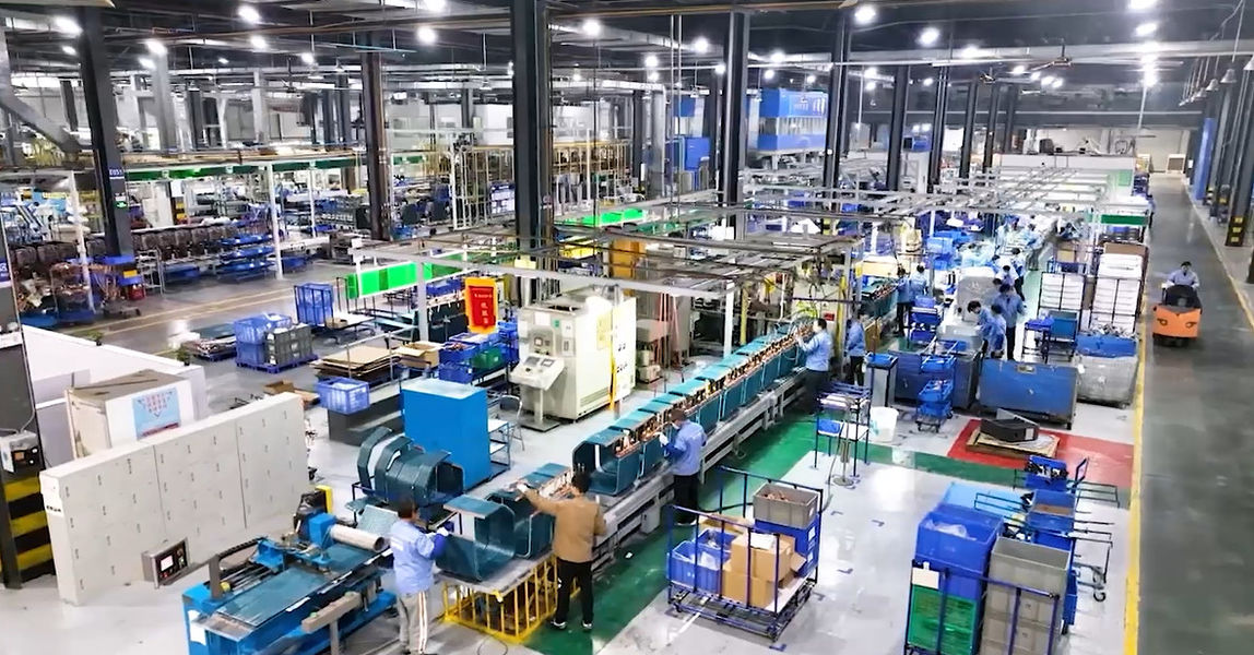 Henan Hongtai HVAC Equipment Co., Ltd. linha de produção do fabricante