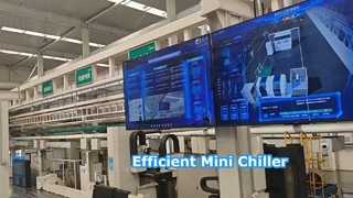 R32 Mini Chiller 10-18KW Aquecimento de resfriamento
