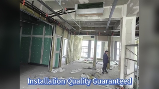Processo de instalação profissional do sistema HONGTAI VRF Multi-Split