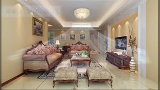 Estudo de caso de reforma residencial | Sistema de ar condicionado tipo cassete oculto para sala de estar luxuosa